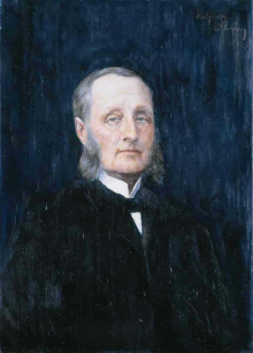 Portrett av Thorvald Meyer, malt 1914