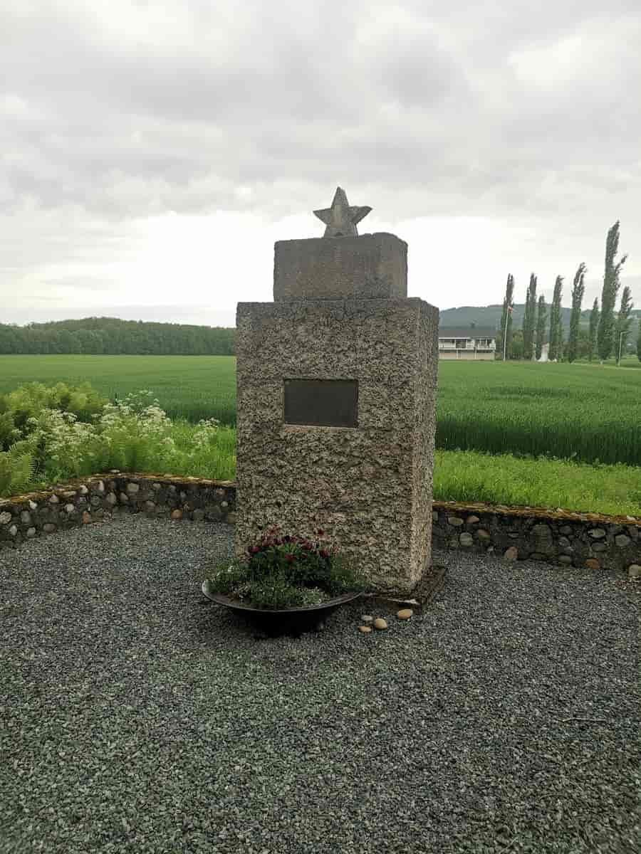 Jugoslavisk minnesmerke i Leinstrand