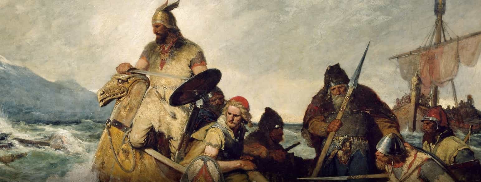 Nordmennene lander på Island år 872