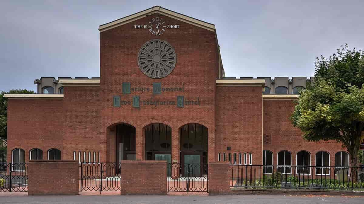 Martyrs Memorial Free Presbyterian Church i aust-Belfast