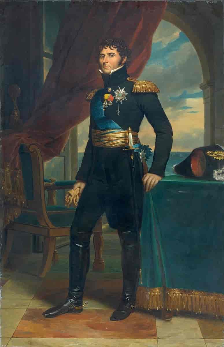 Karl 3. Johan (i Sverige Karl 14. Johan), malt av maleren François Gérard, cirka 1811.