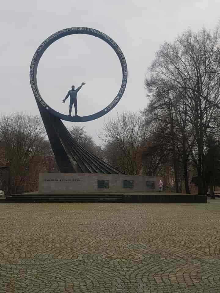 Monumentet over de sovjetiske kosmonautene fra Kaliningrad