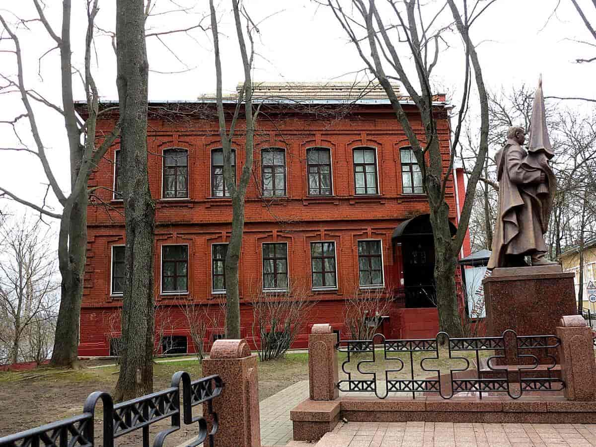 Chagall-museet i kunstnerens barndomshjem i Vitebsk