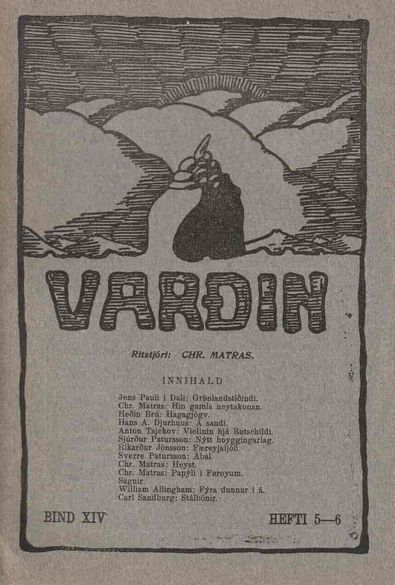 Varðin, 1934 