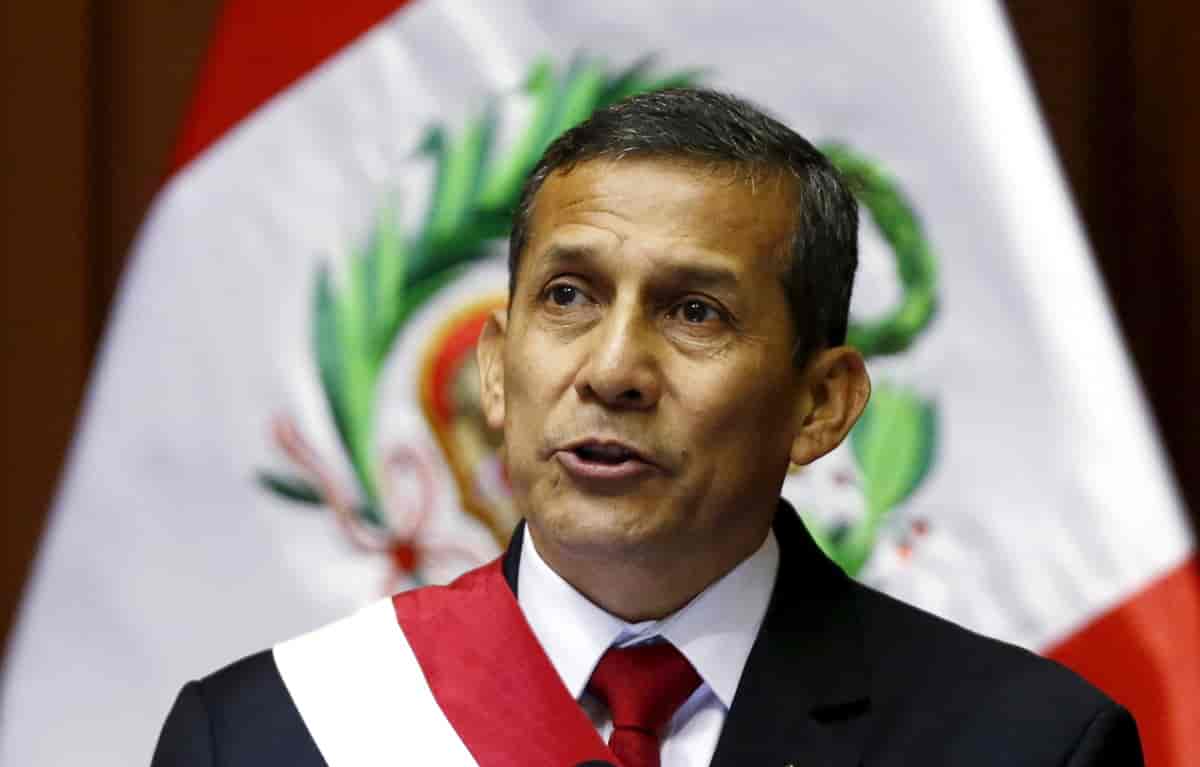 Foto av Ollanta Humala i 2015