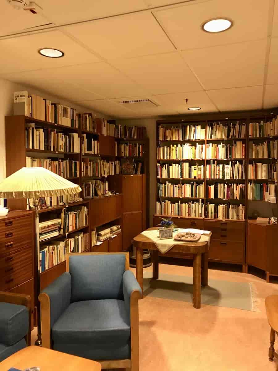 Nelly Sachs-rommet på Kungliga biblioteket i Stockholm. 