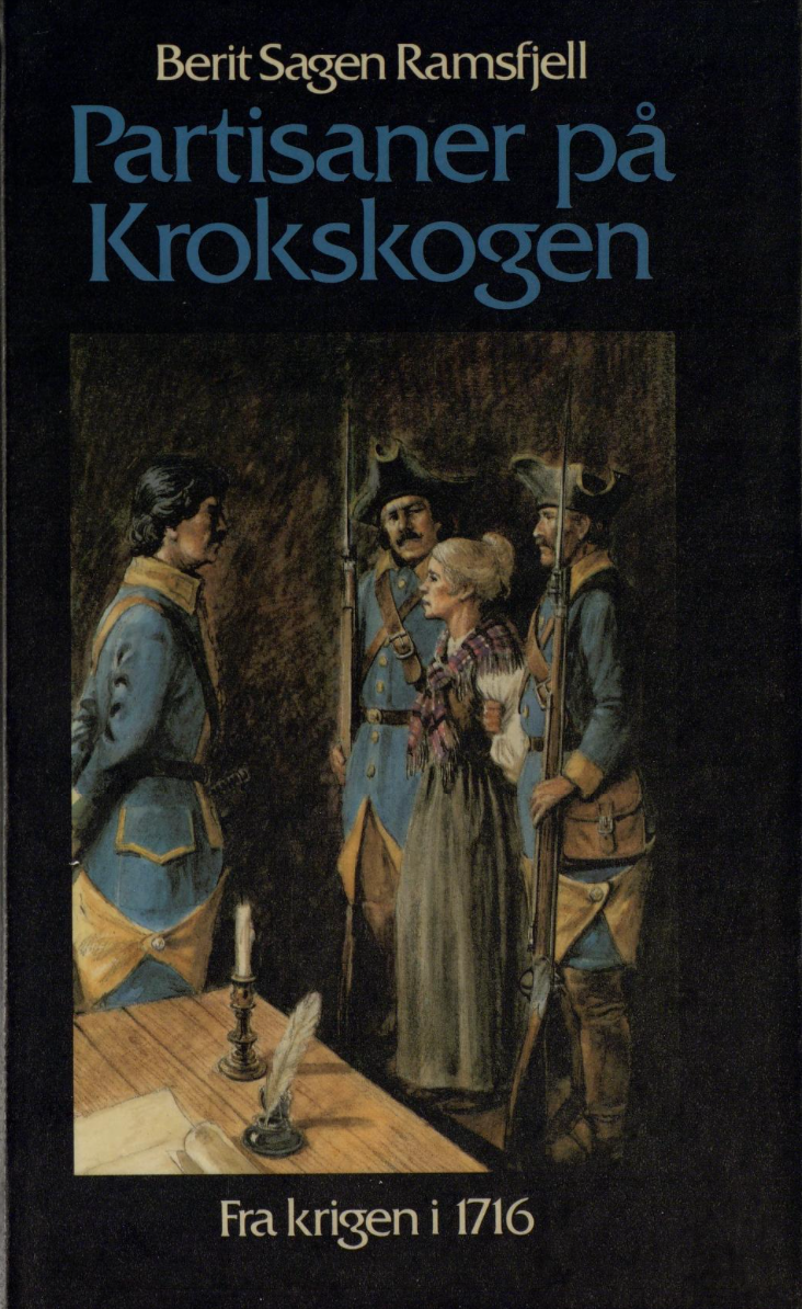 Forsiden "Partisaner på Krokskogen (1716)" 
