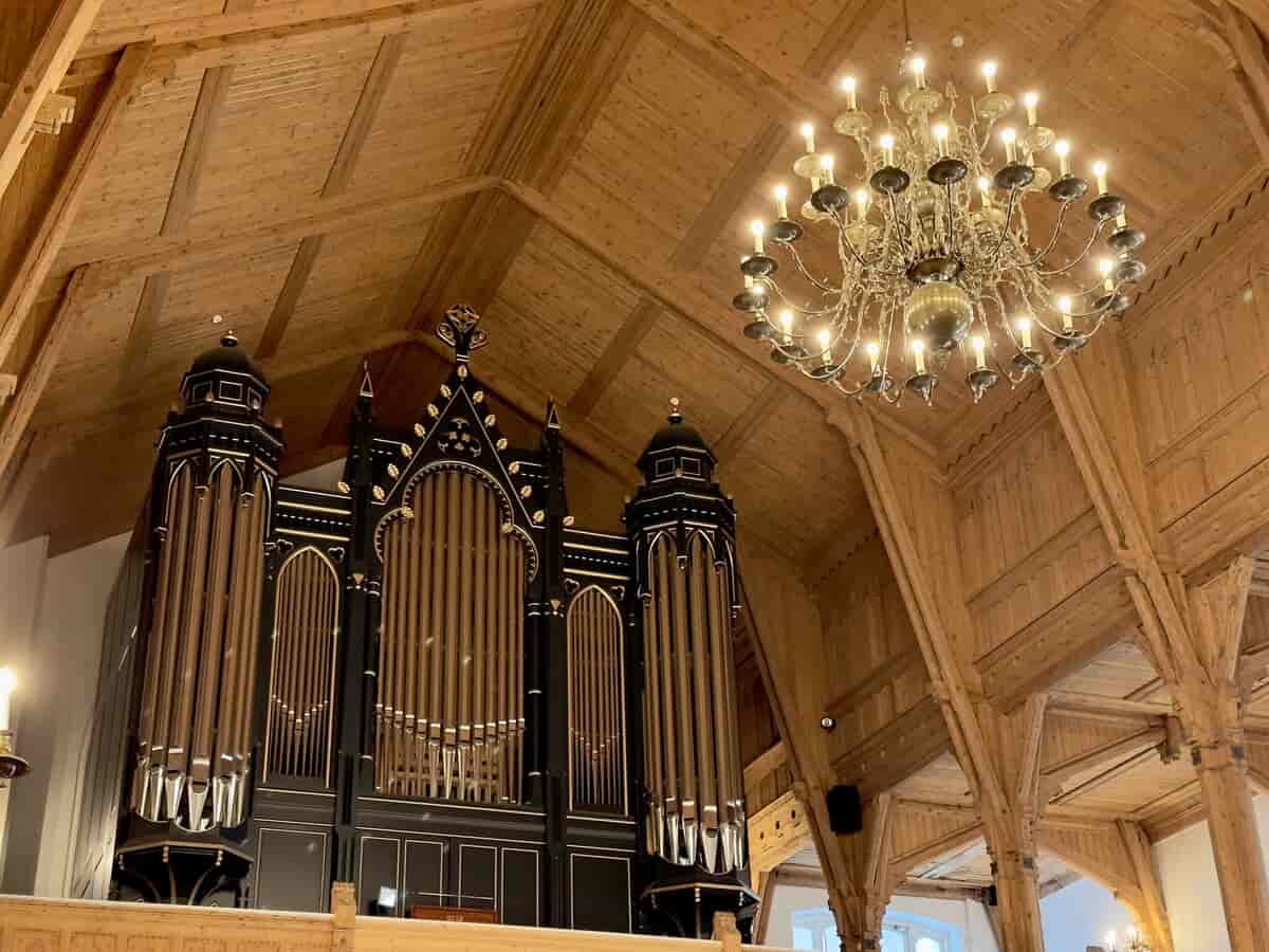 Kristiansand domkirke, orgelet