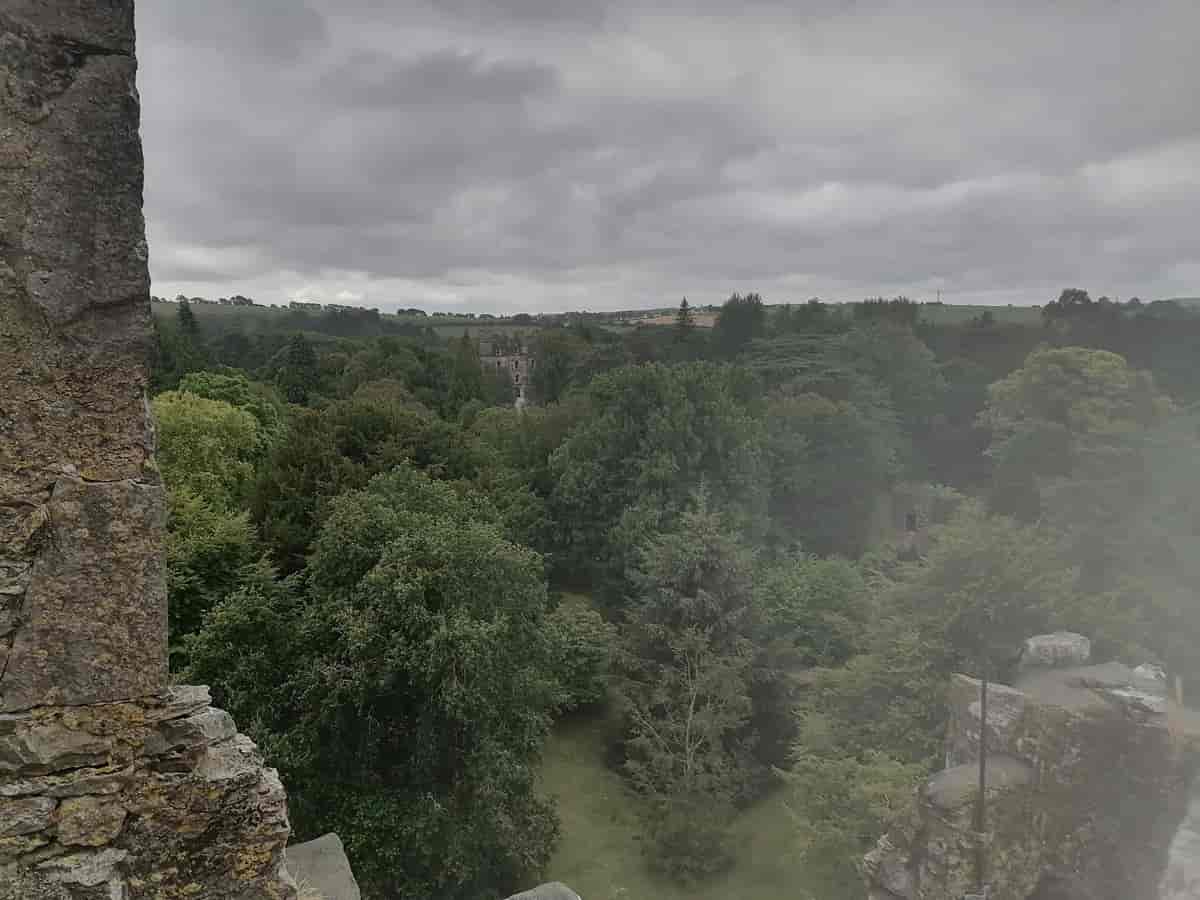 Utsikt fra Blarney Castle