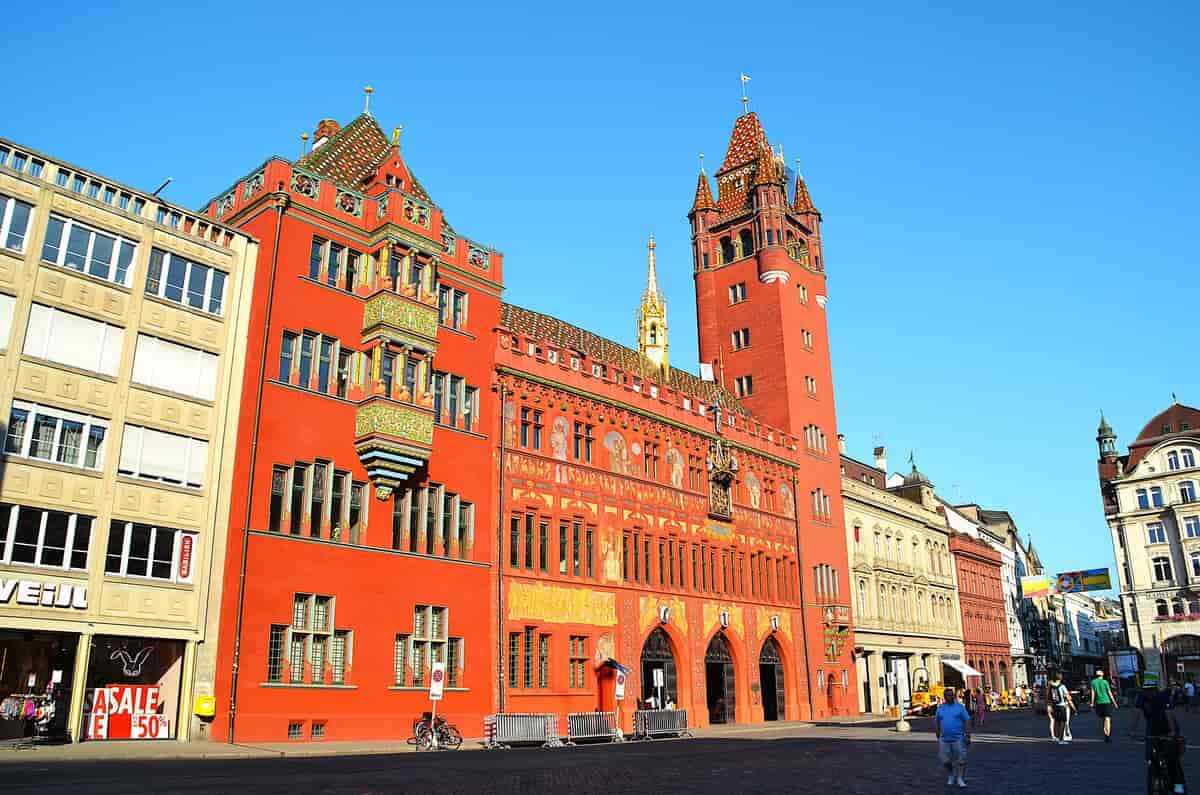 Rådhuset i Basel.