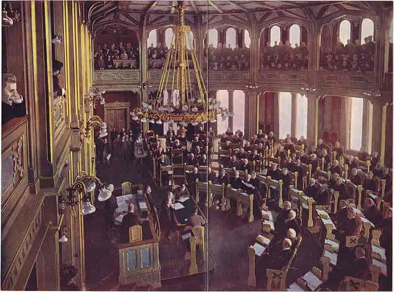Stortingets møte 7. juni 1905