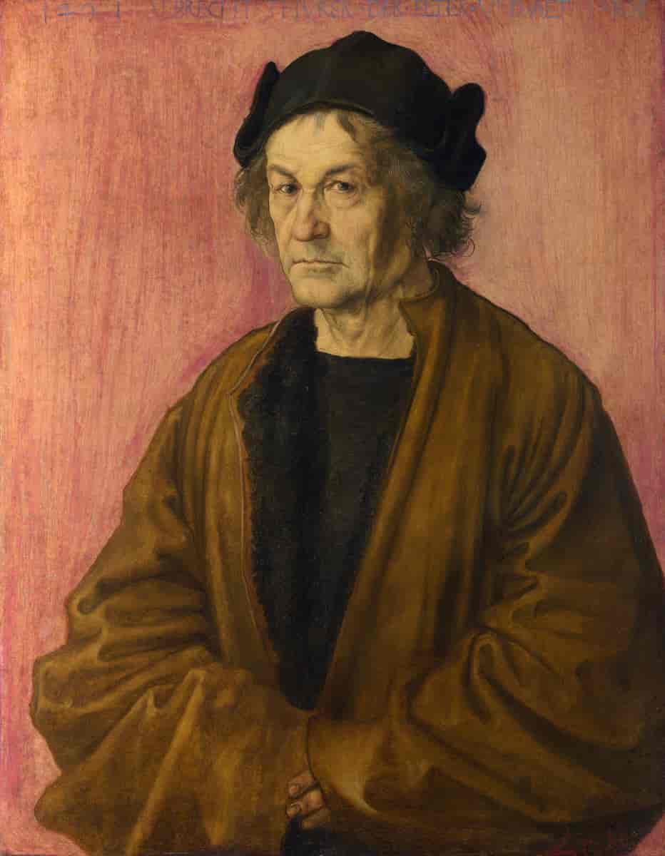 Portrett av malerens far
