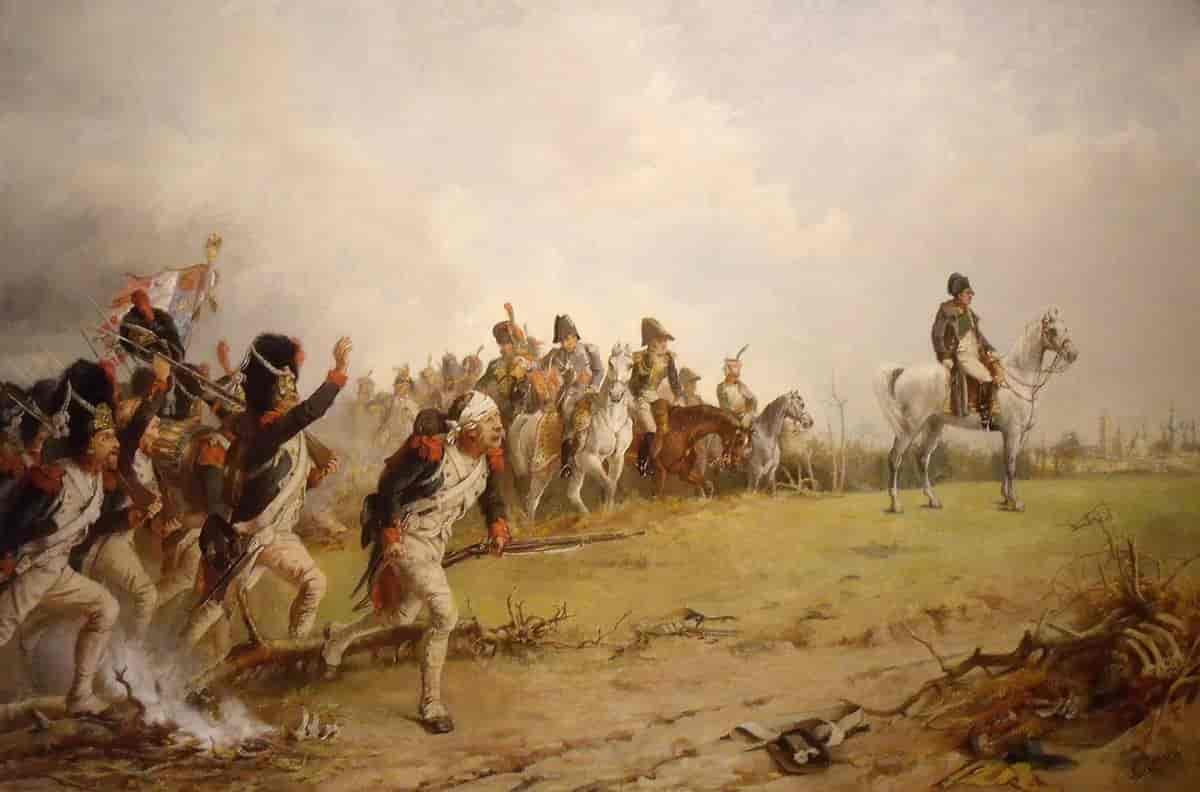Napoleons ankomst foran Moskva