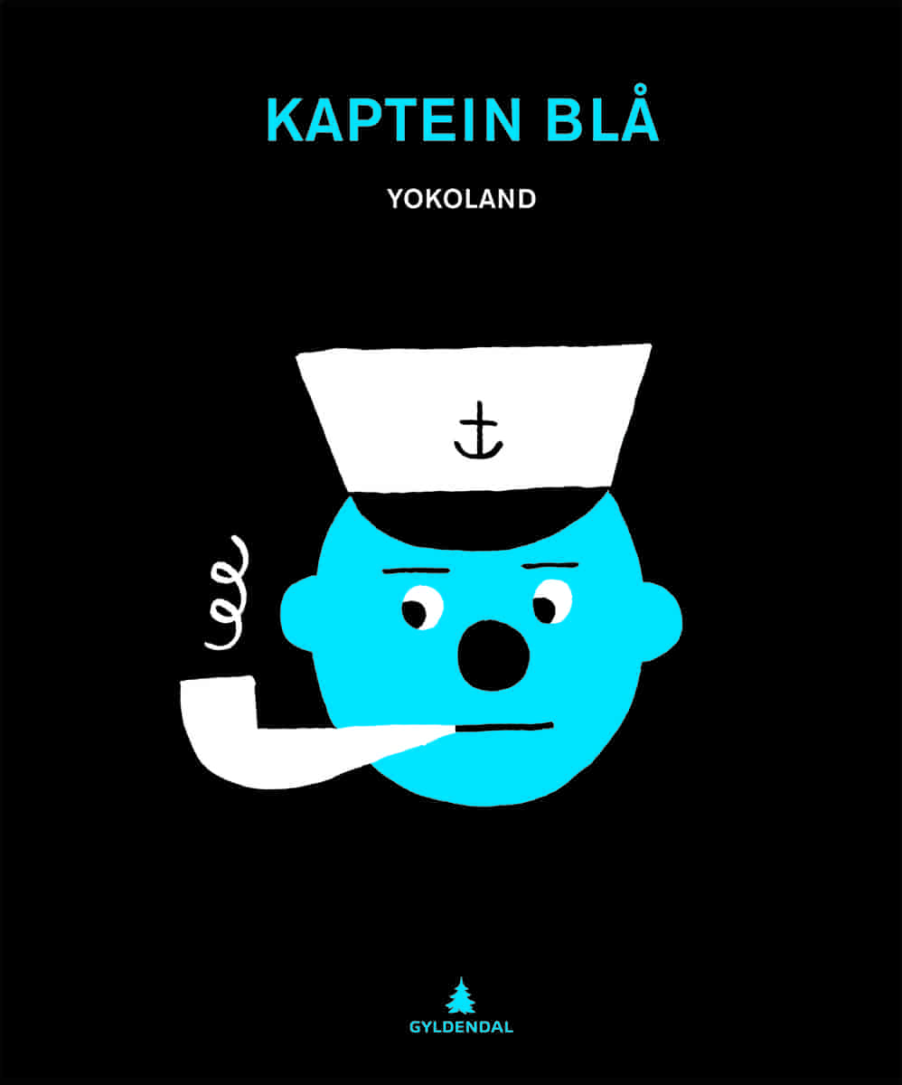 Yokolands omslag til barneboka Kaptein Blå (2013)