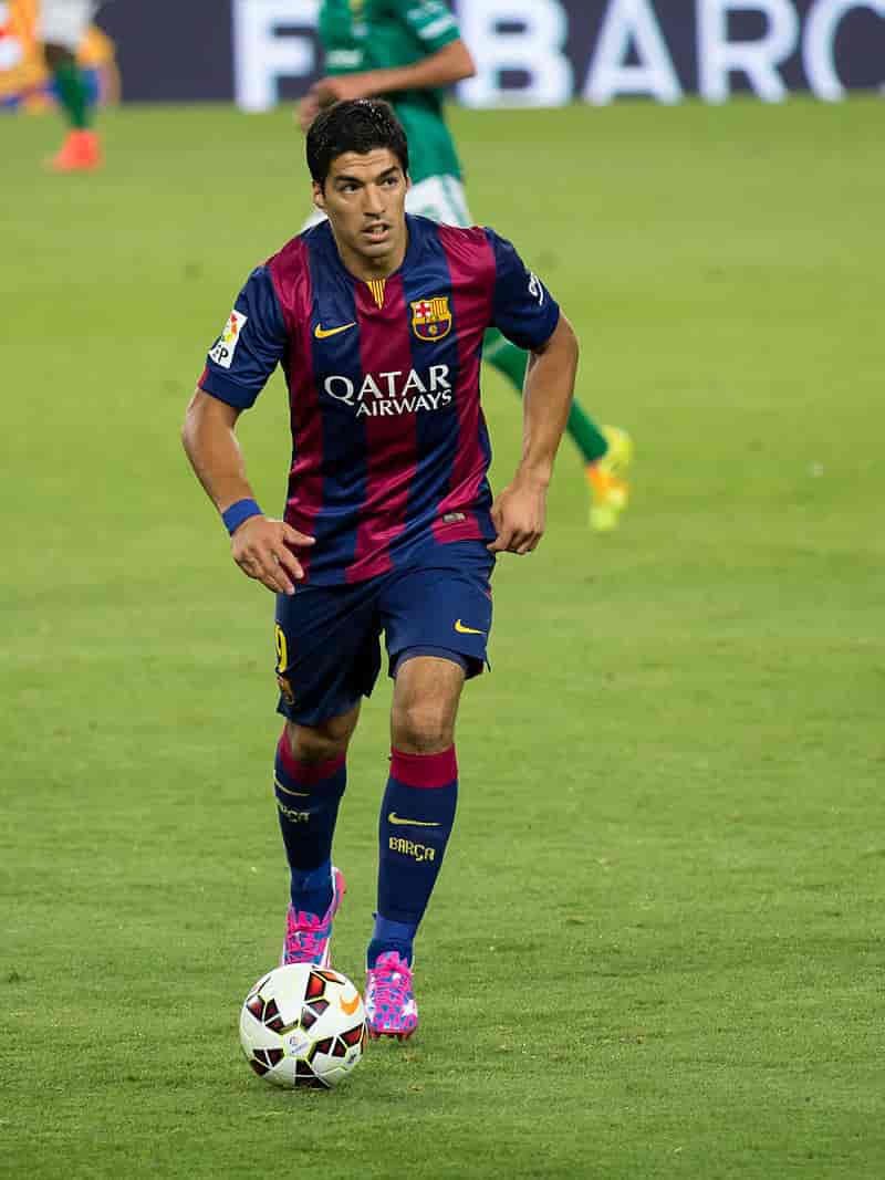 Luis Suárez i aksjon for Barcelona