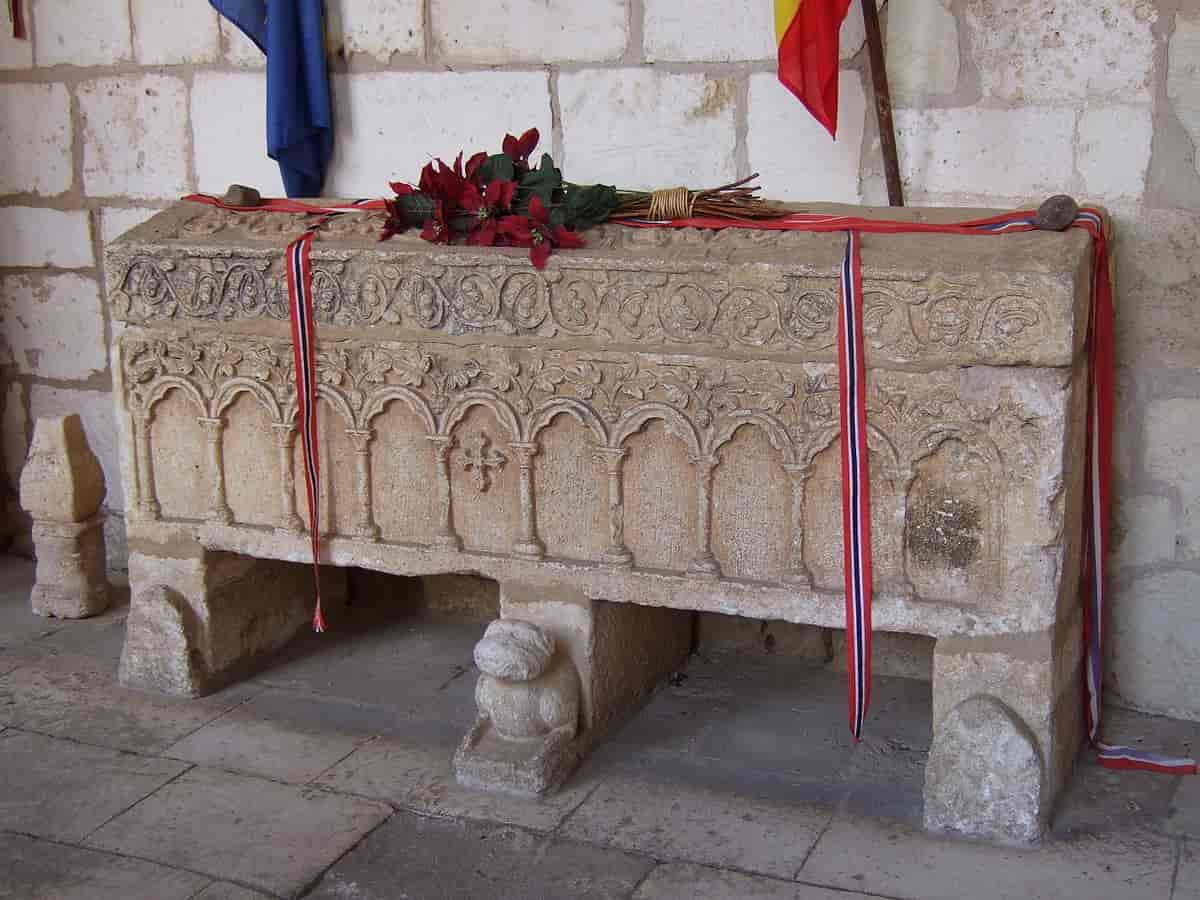 Kristinas antatte sarkofag i Covarrubias