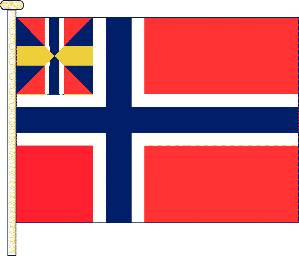 Norges handelsflagg 20.6.1844 til 10.12.1898