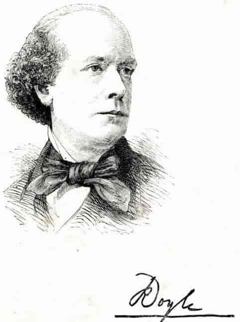 Portrett av tegneren Richard Doyle (1886)