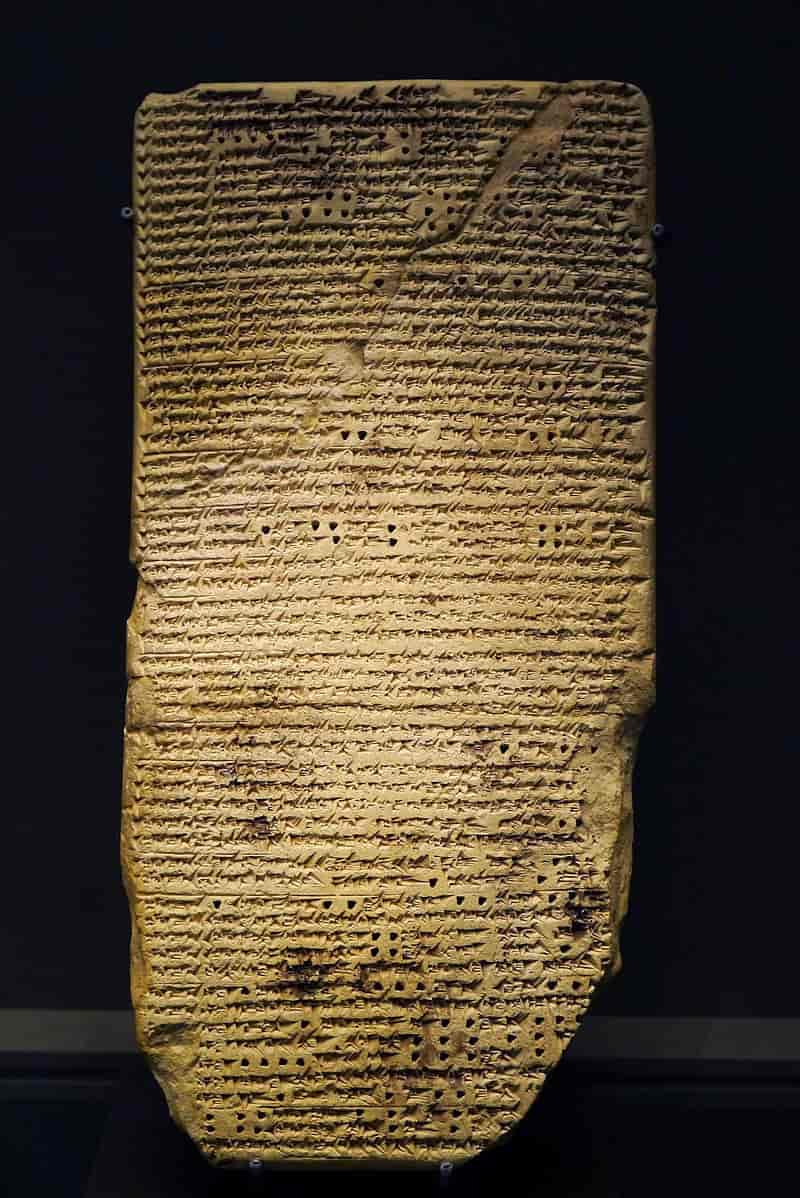 Babylonsk astrologisk tekst.