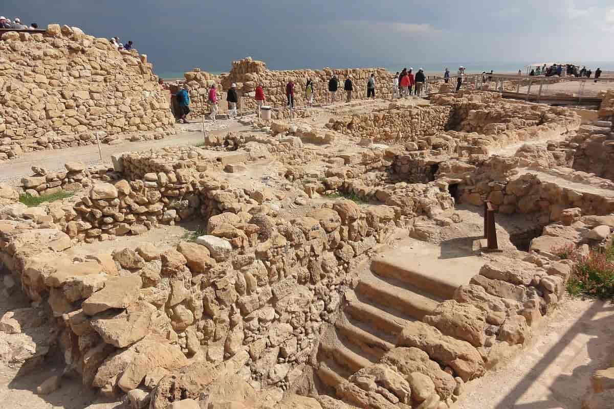Utgravningsfeltet i Qumran