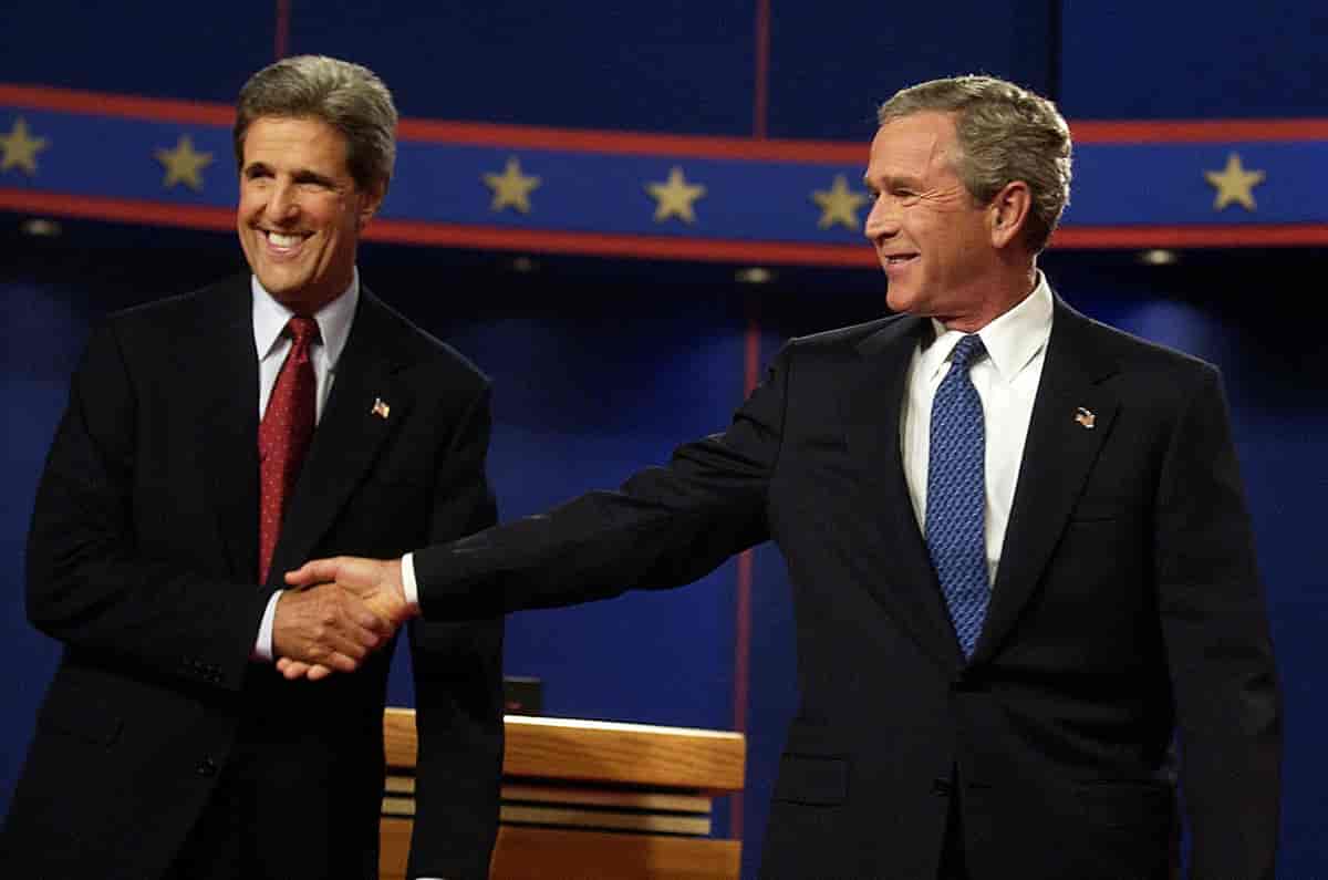 Kerry og Bush