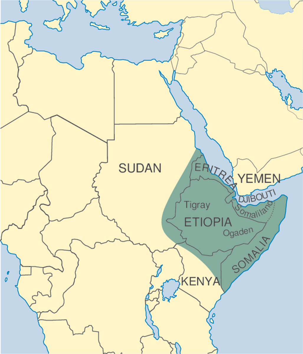 Afrikas Horn (kart)