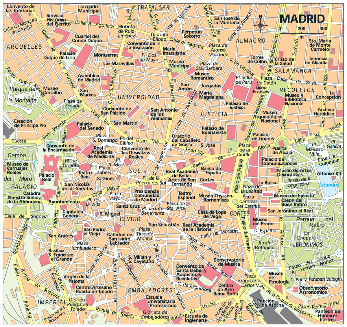 Madrid (hovedkart)