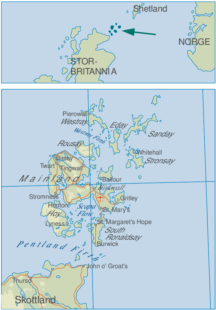Orkney Islands (hovedkart)