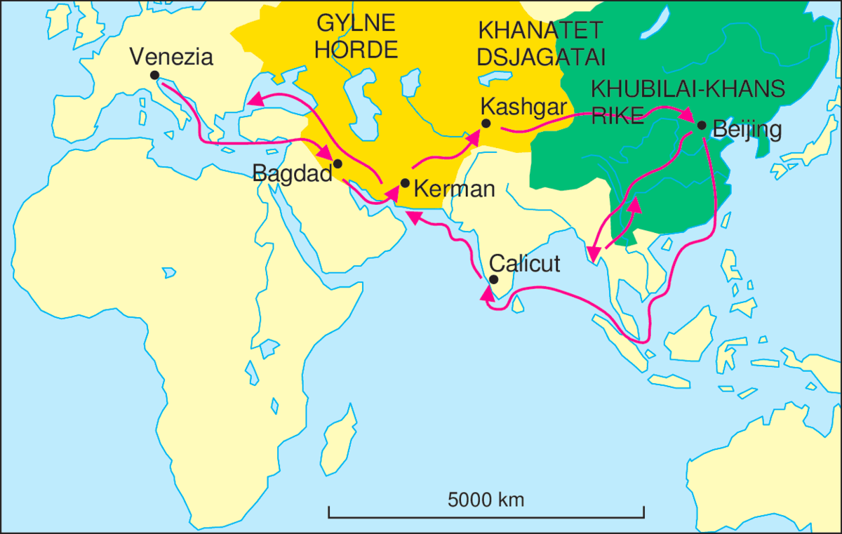 Marco Polos reise til Kina