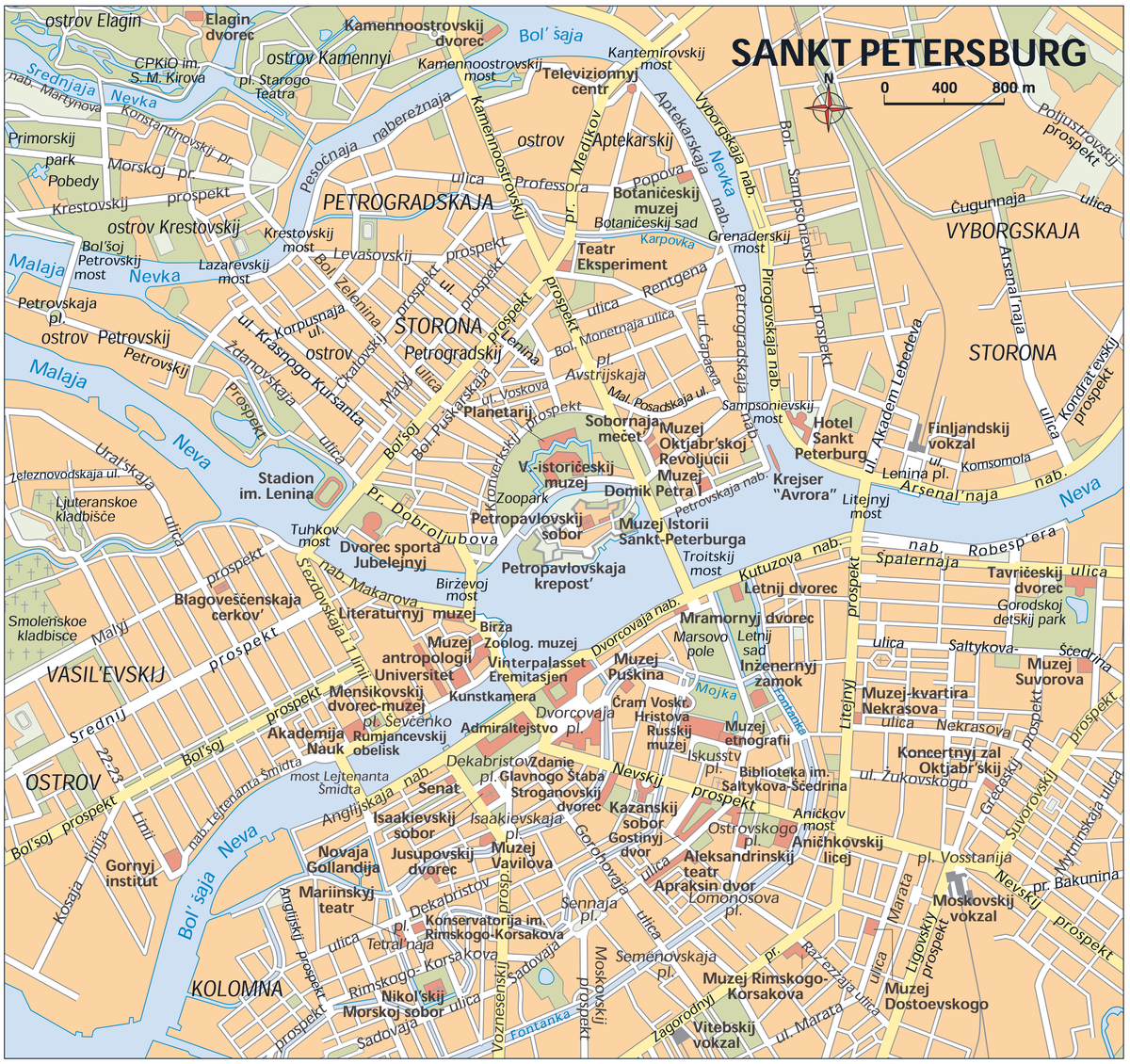 Sankt Petersburg (Bykart)