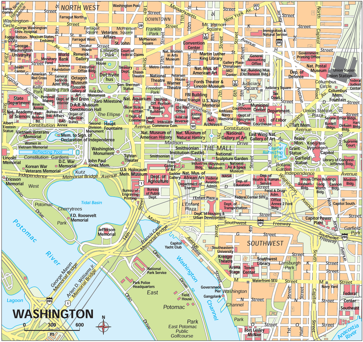 Washington, D. C. (Kart)