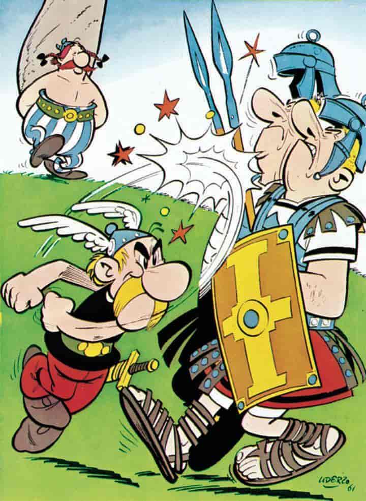 "Asterix og hans tapre gallere"