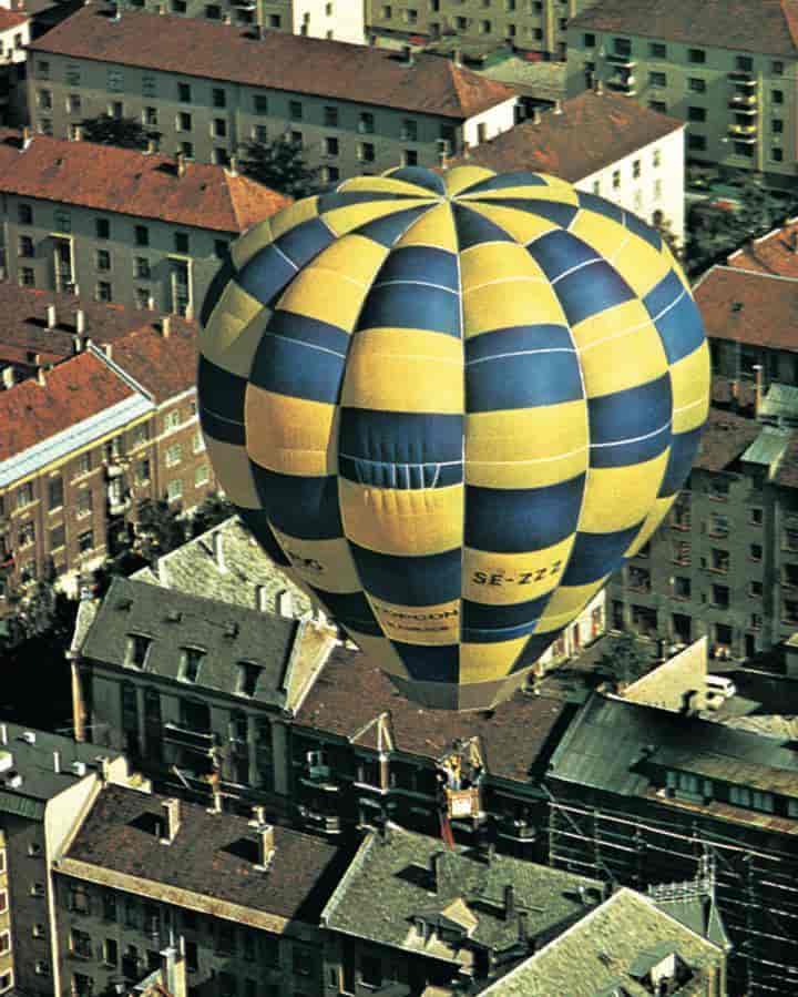 Varmluftballong over Oslo