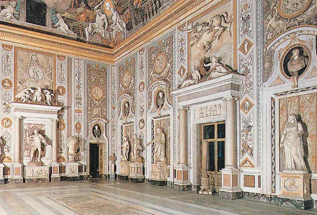 Borghese Villa (foto, interiør)