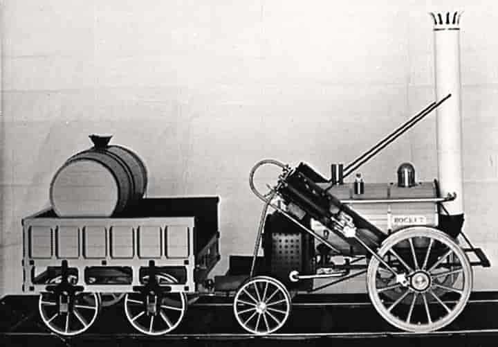 Damplokomotiv (modell, The Rocket)