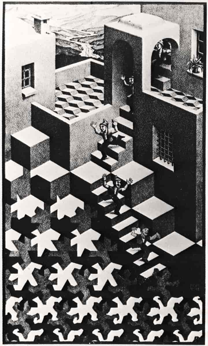 Escher, Maurits Cornelis (litografi: Syklus)