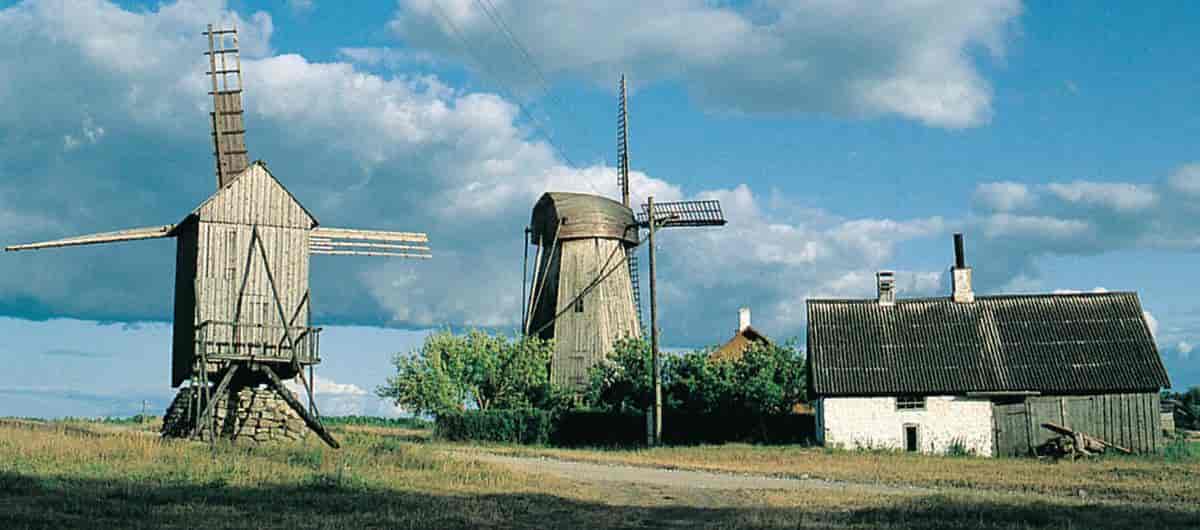 Estland, vindmøllemuseum