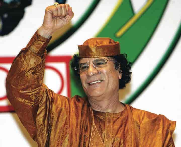 Muammar al- Gaddafi
