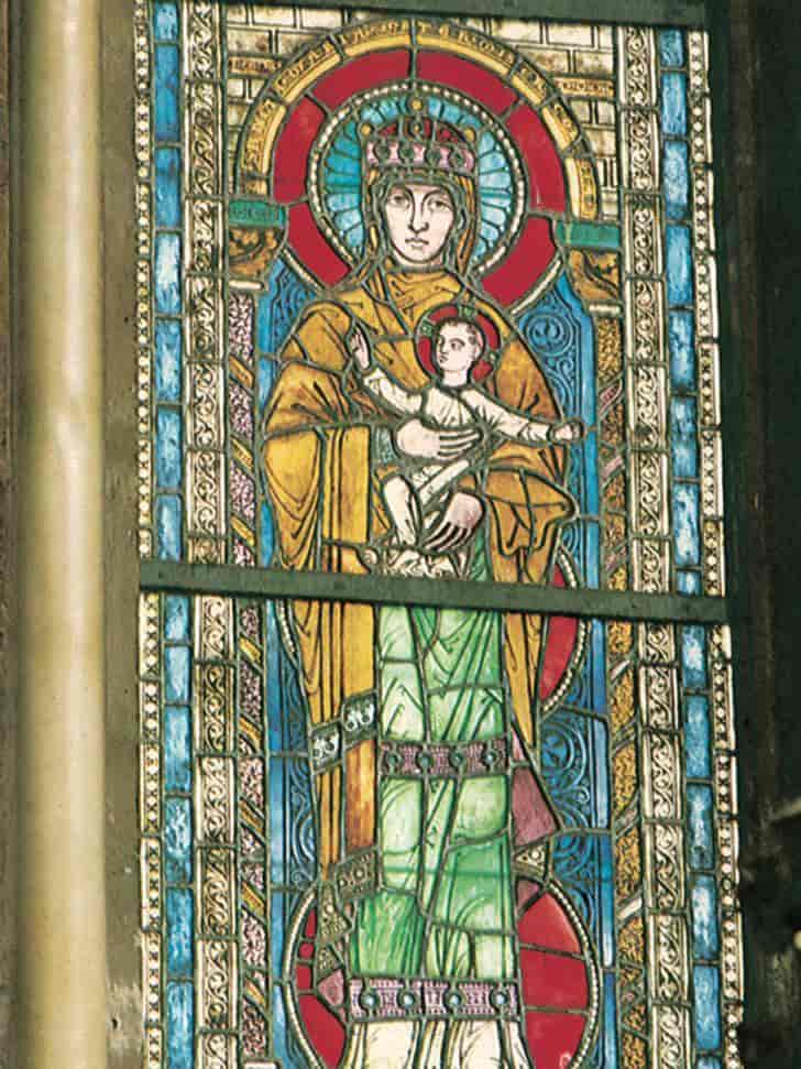 Glassmaleri (Elisabethkirken, Marburg)