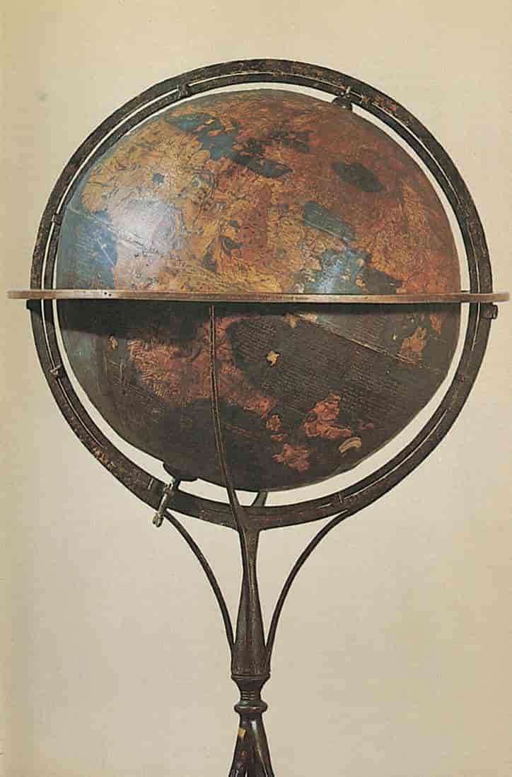 Globus, antakelig fra 1660-årene.