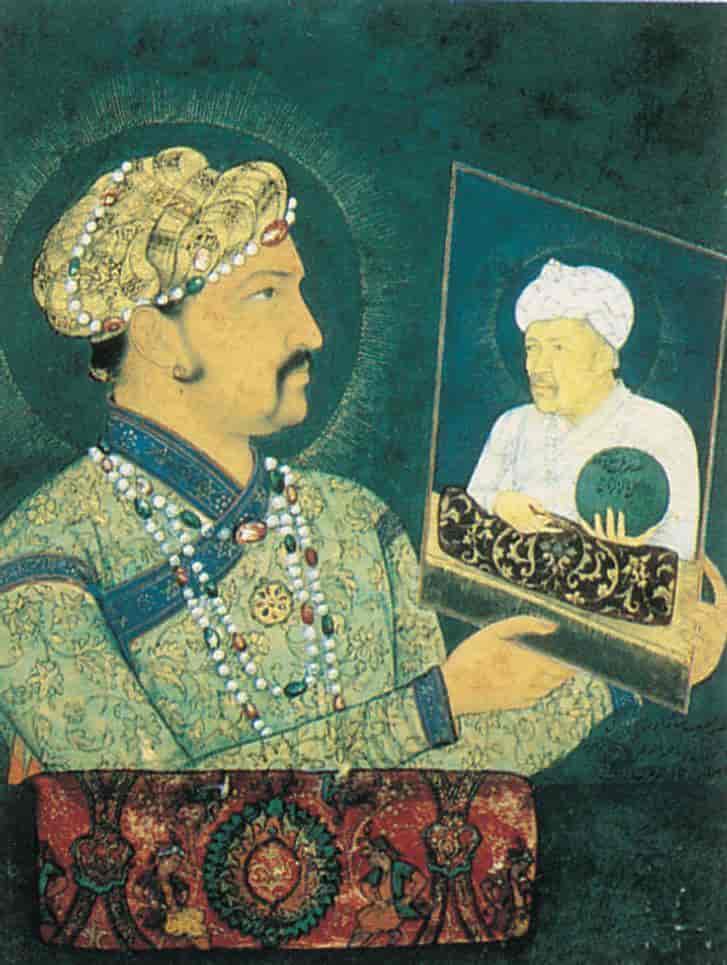 India, Akbar, miniatyr
