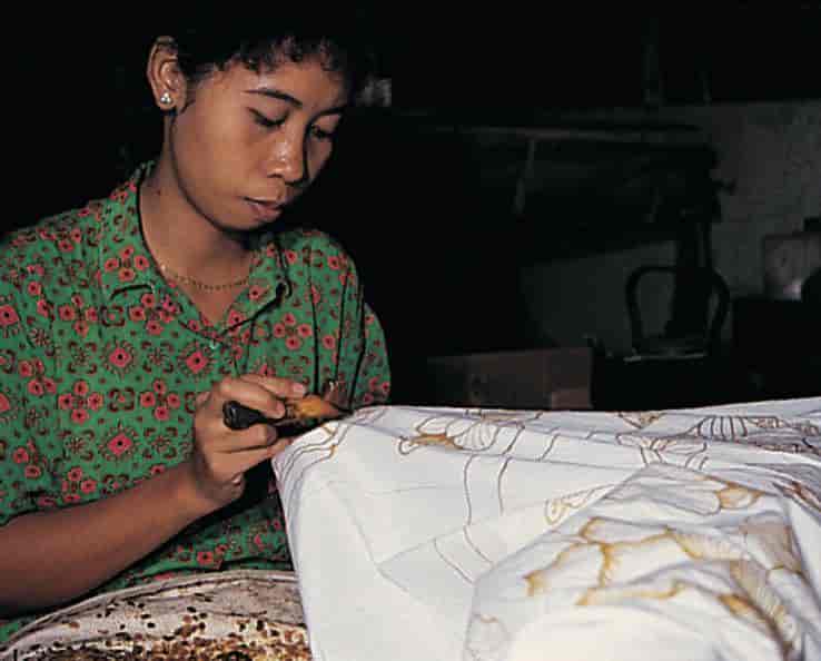 Indonesia (Industri) (batikkproduksjon)