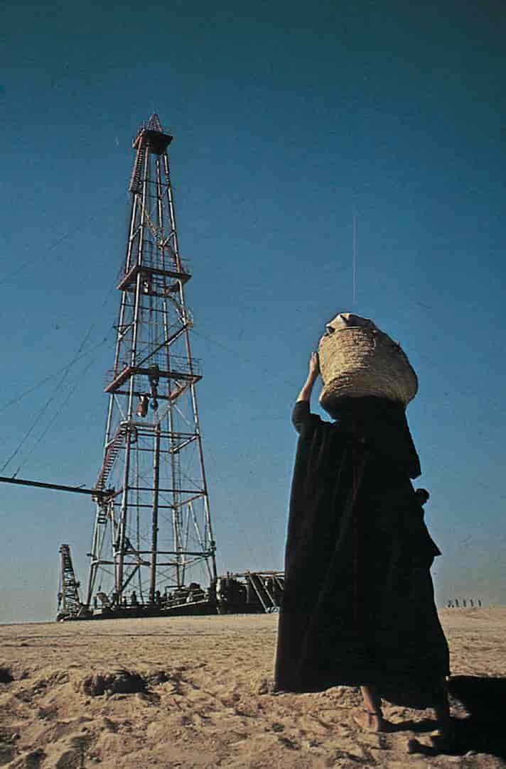 Irak, oljetårn