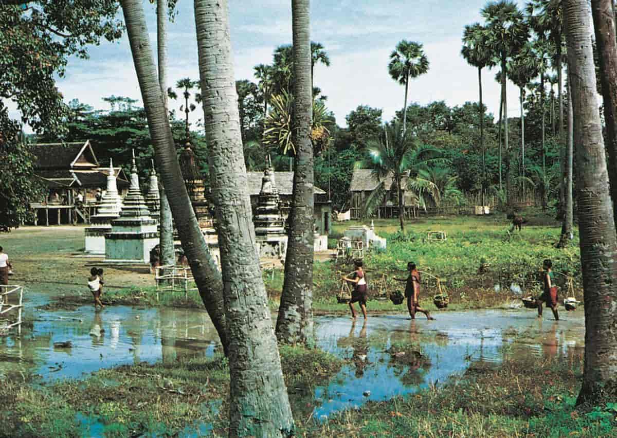 Kambodsja, landsby