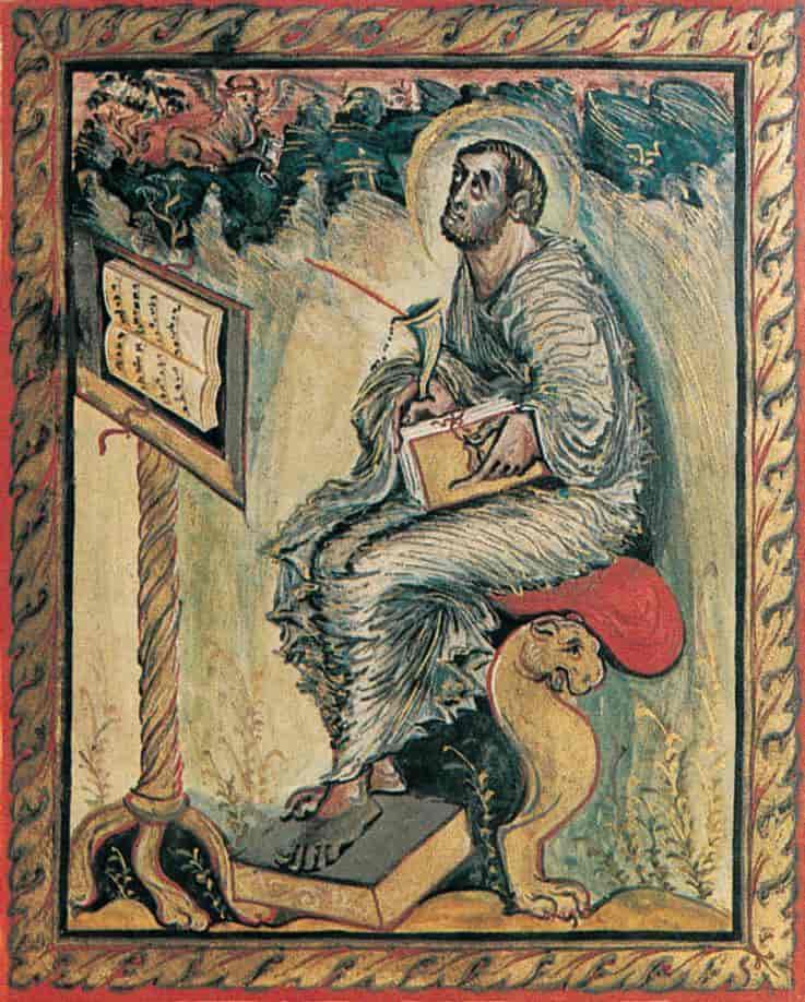 Karolingisk kunst (evangelarium-miniatyr)