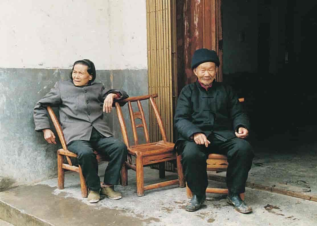 Kina (Befolkning) (eldre ektepar)