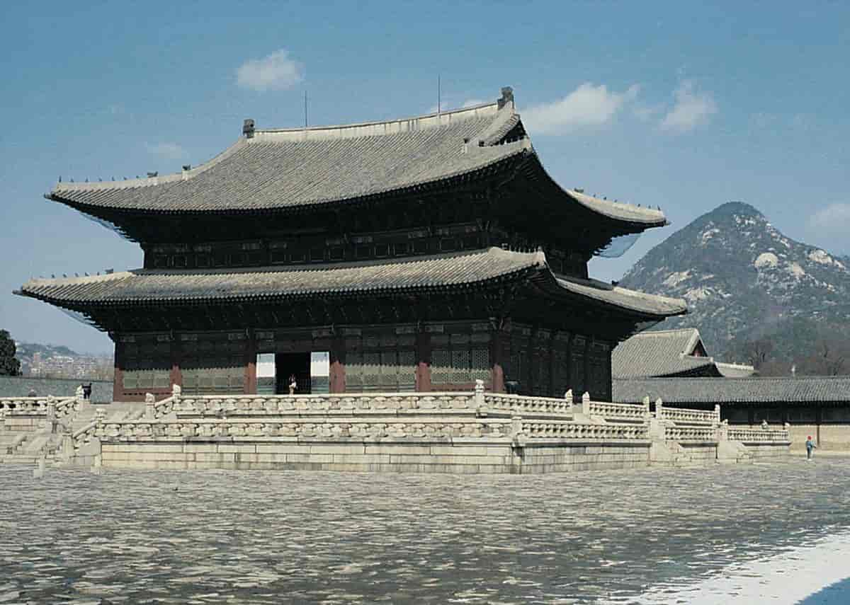 Korea (Arkitetktur) (kongepalasset i Seoul)