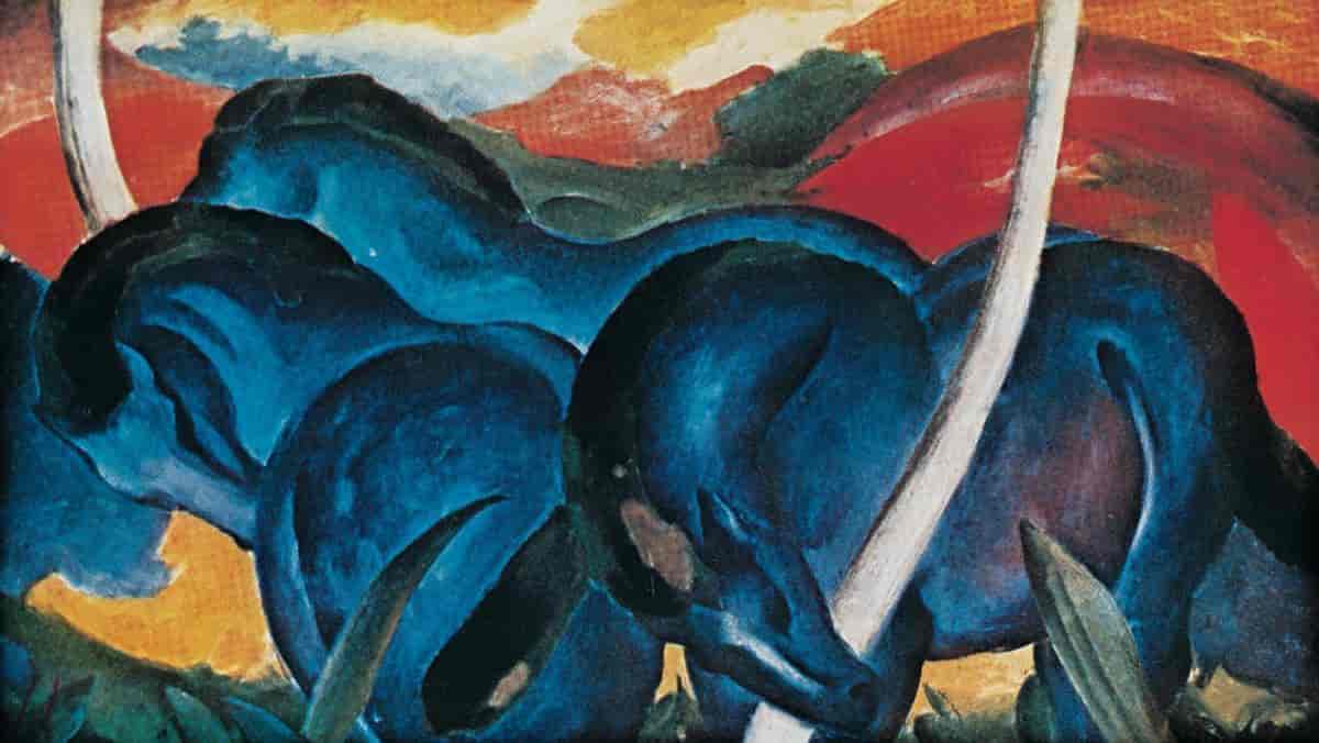 Marc, Franz (maleri: Blå hester)