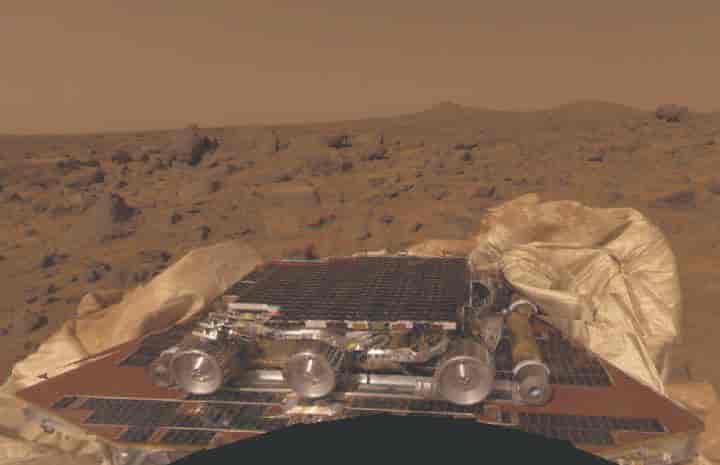 Mars Pathfinder (foto, Sojourner)