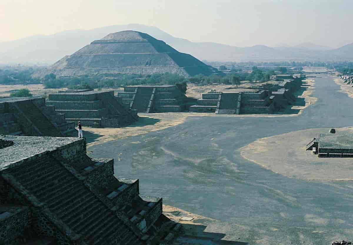 Mexico (Arkitektur) (Teotihuacán, Solpyramiden)